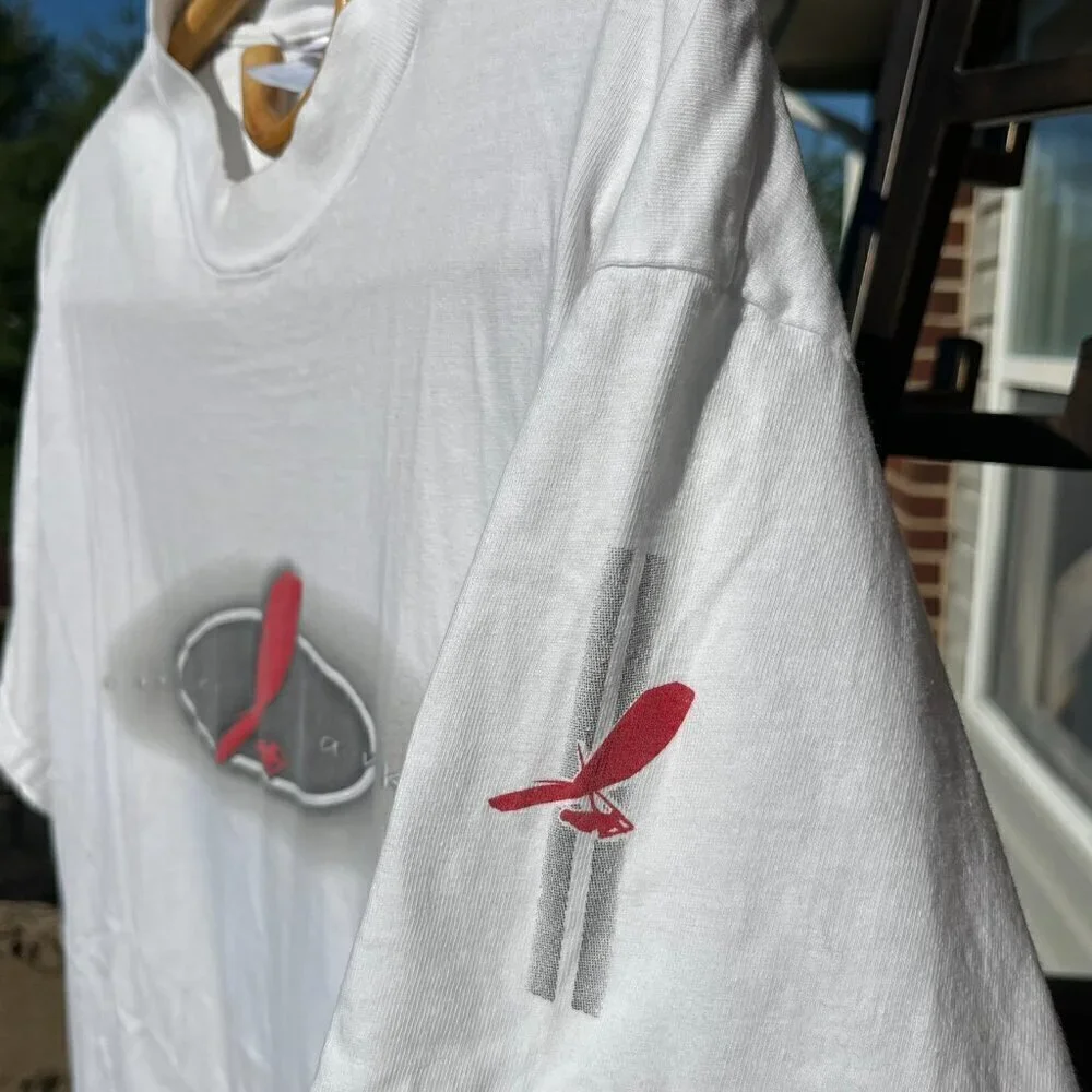 Vintage Outer Banks White Short Sleeve T-shirt Large